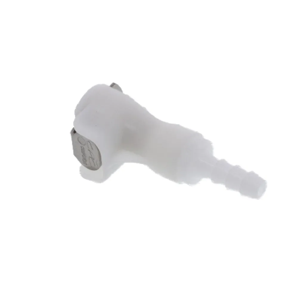 16000 NSF Valved In-Line Hose Barb Coupling Body 3/16 ID Barb
