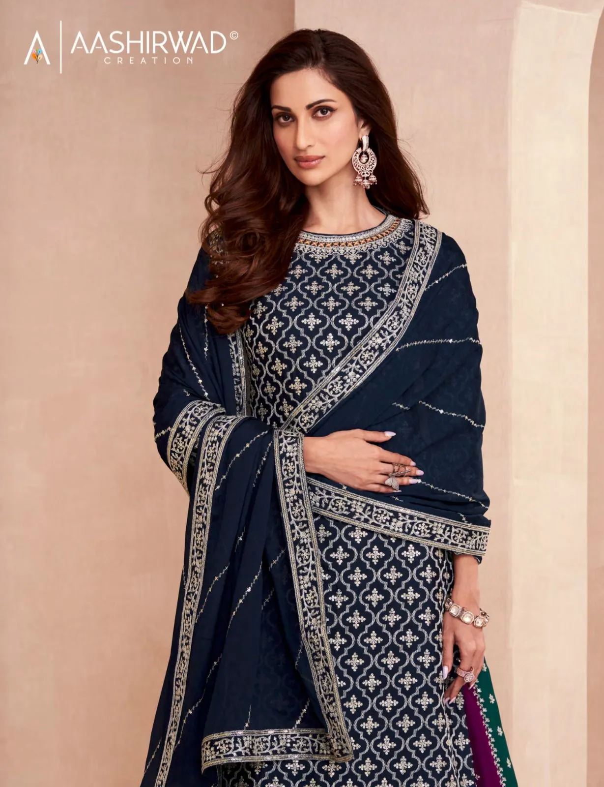 Aashirwad Gulkand Colors Premium silk Salwar Kameez Collection (2400x03)