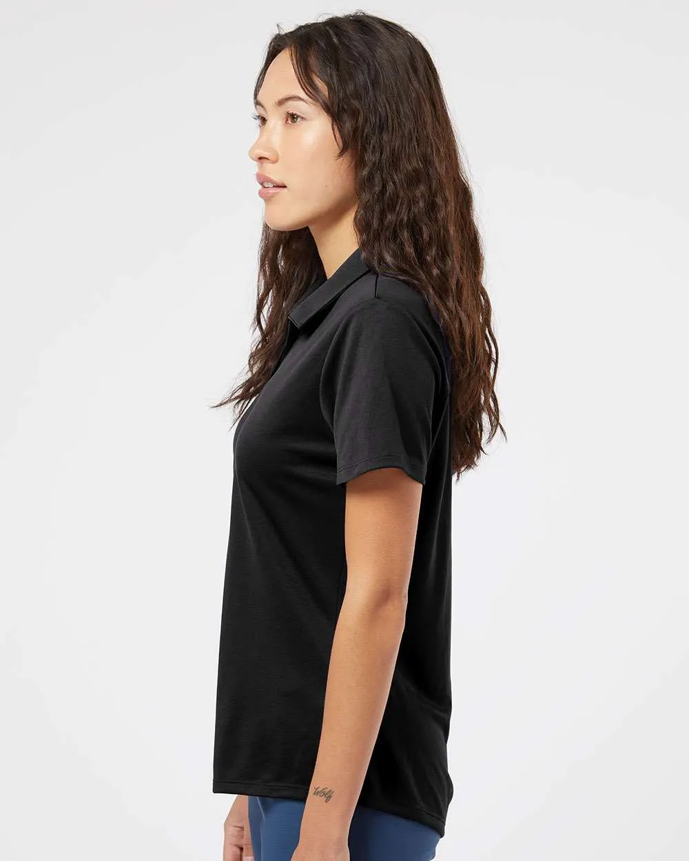 Adidas Women's Floating 3-Stripes Polo A481
