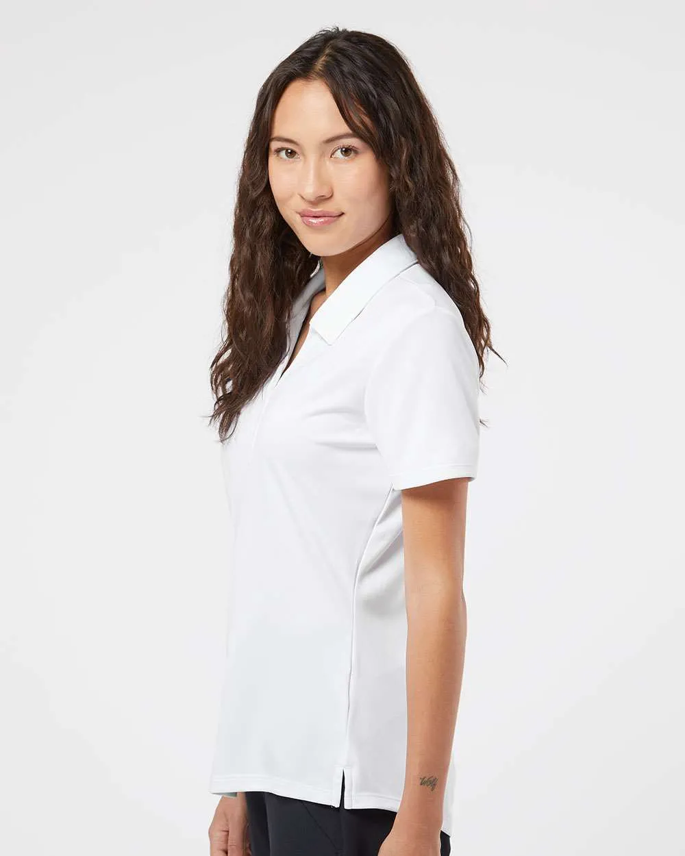 Adidas Women's Floating 3-Stripes Polo A481