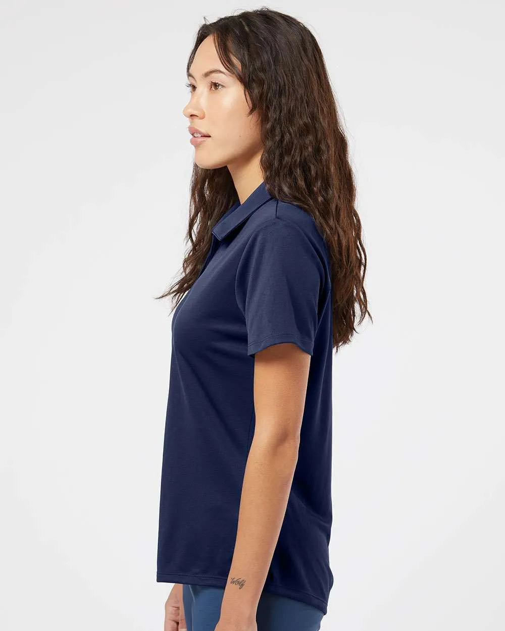Adidas Women's Floating 3-Stripes Polo A481
