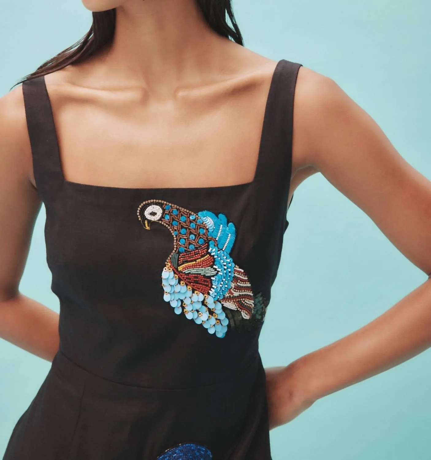 Alemais - Rowena Beaded Mini Dress