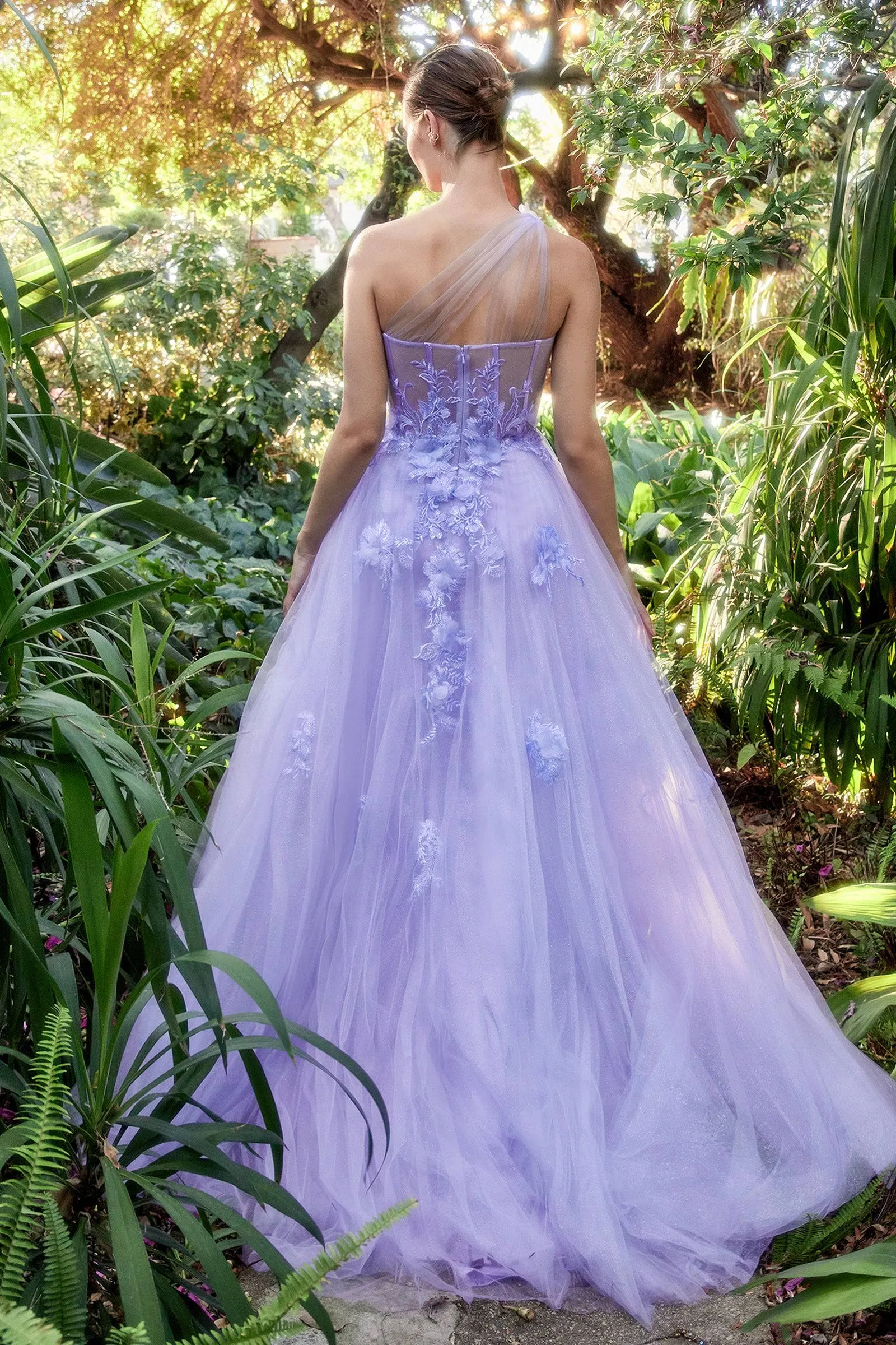 Andrea & Leo A1053 Leila One Shoulder Gown