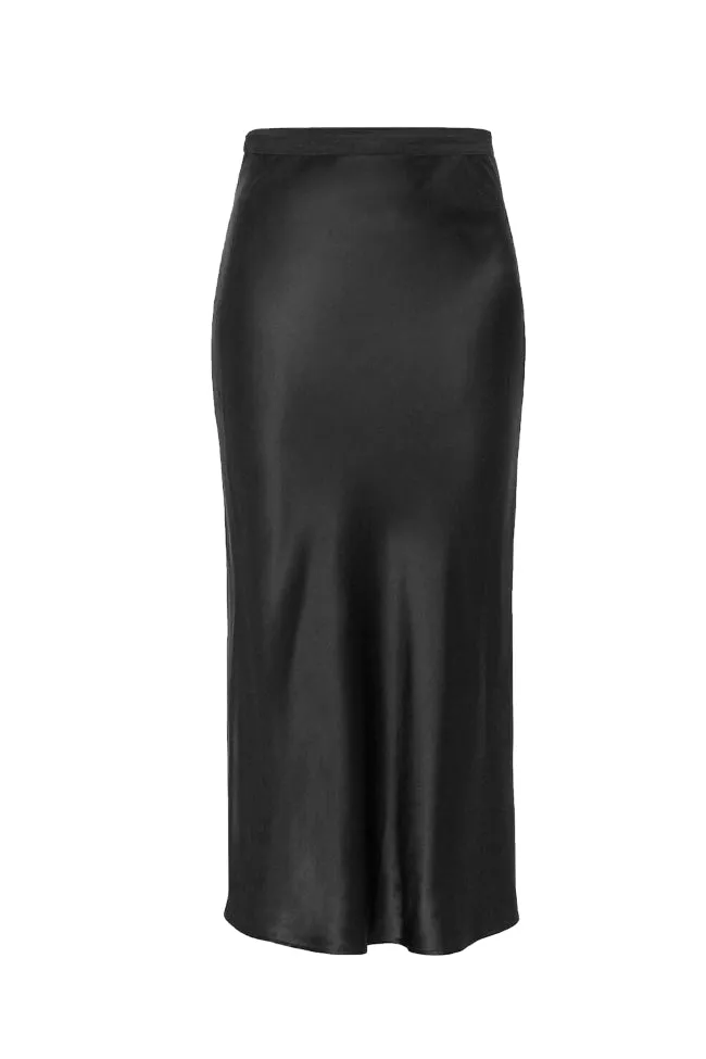 Bar Silk Skirt