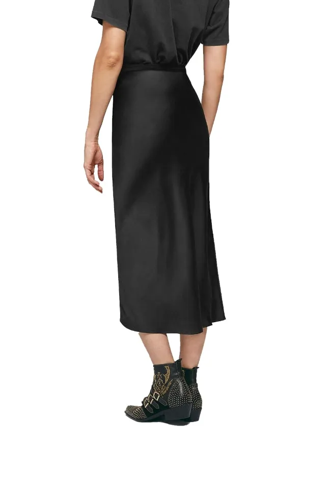 Bar Silk Skirt