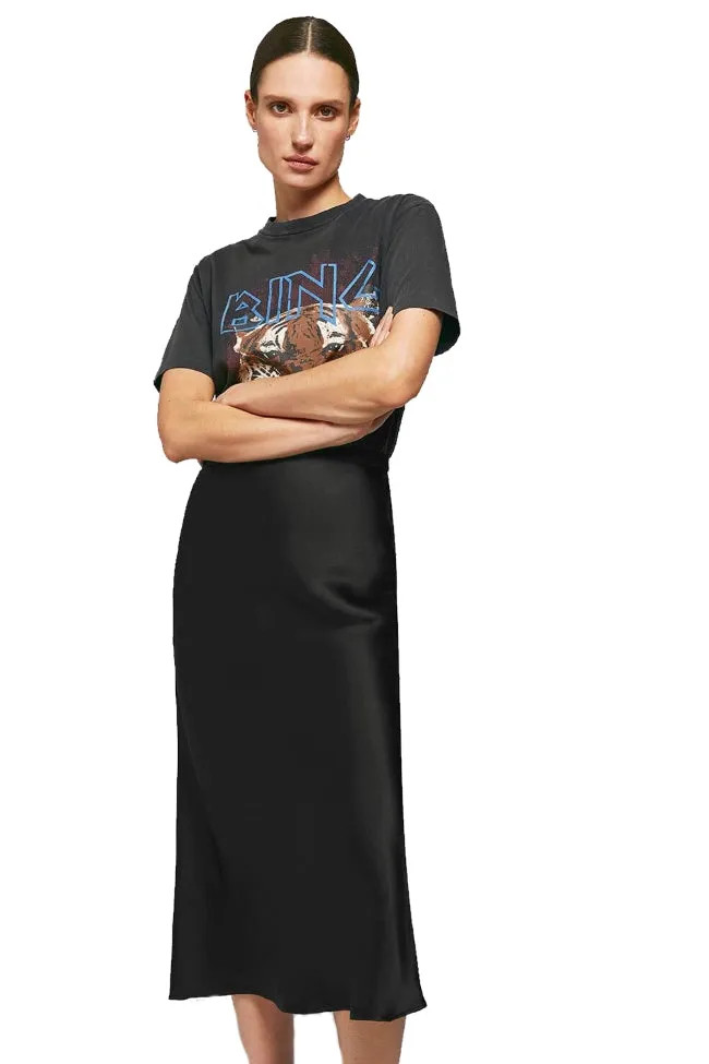 Bar Silk Skirt