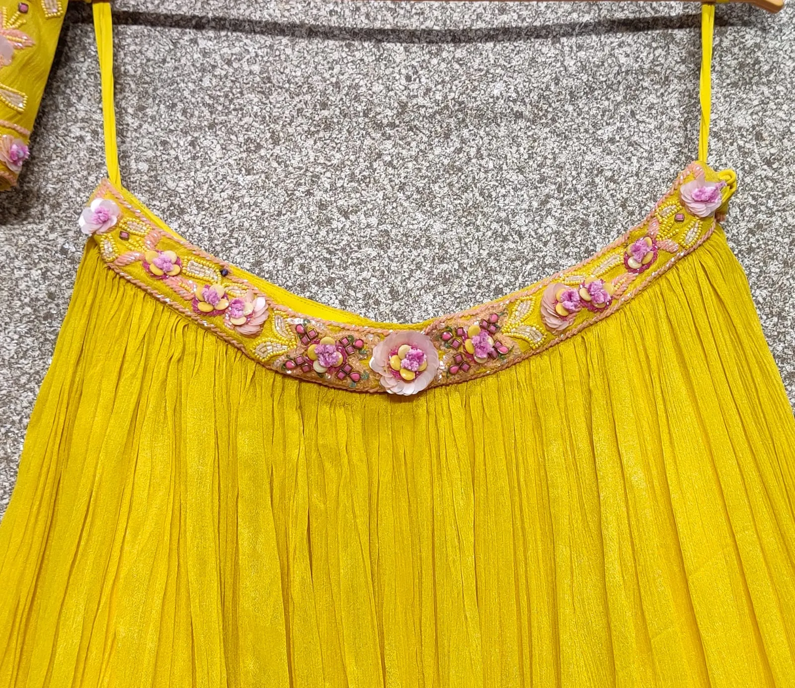 Beautiful Bridal Wedding Special for Haldi Lehenga Choli