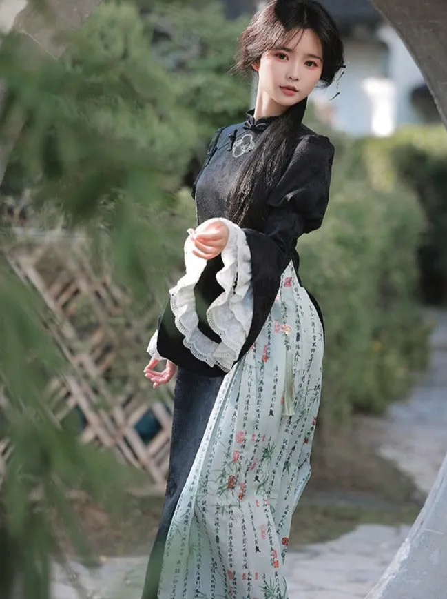 Bow   Necklace Dress China Asymmetrical Long   Beaded Big