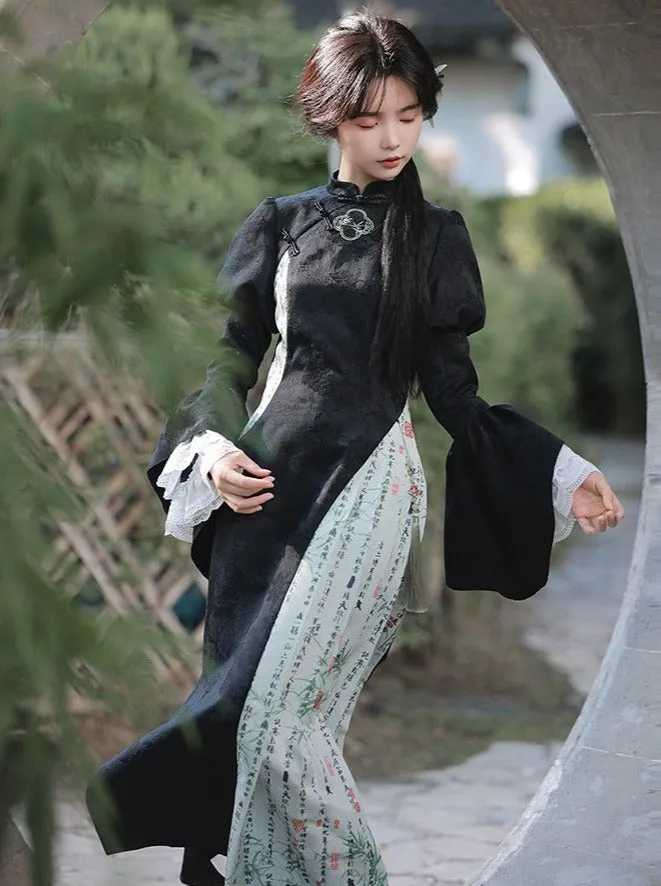 Bow   Necklace Dress China Asymmetrical Long   Beaded Big