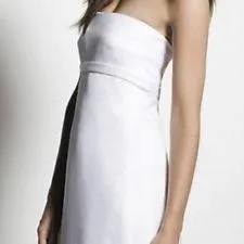 Cymbeline Flamme designer organza mermaid wedding dress size UK 12