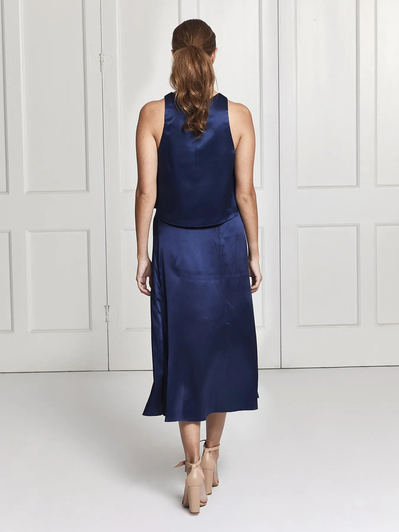 Eve skirt & top set - Navy