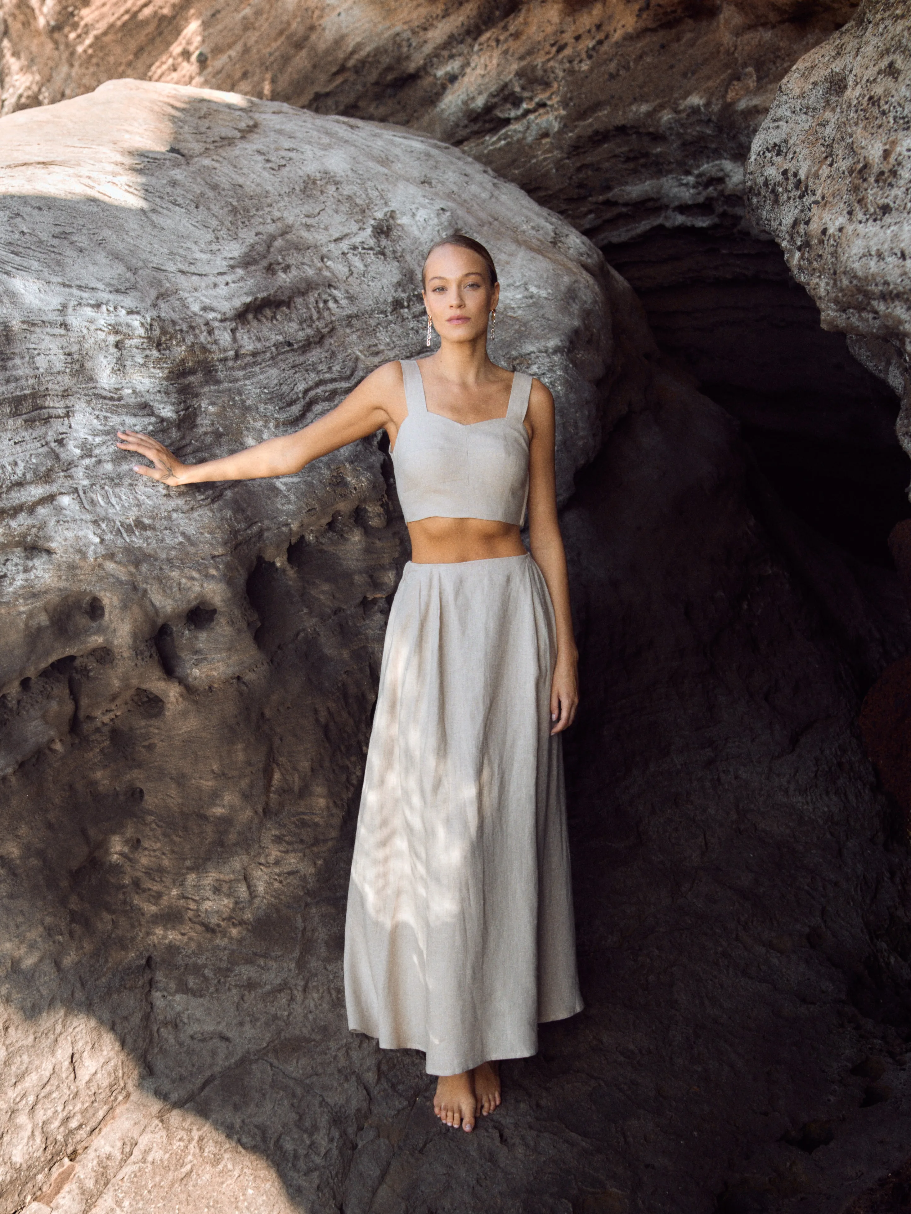 HALF MOON SKIRT