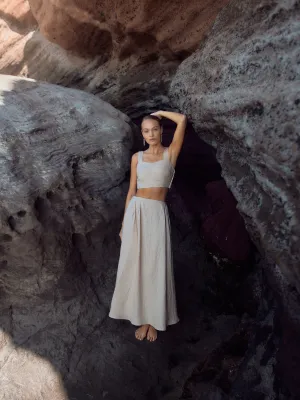 HALF MOON SKIRT