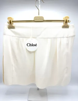 Ivory Silk Skirt Sz38