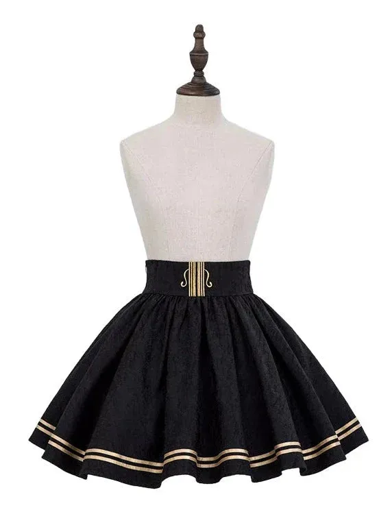 Jacquard Embroidered Classic Conductor Shirt Skirt Setup