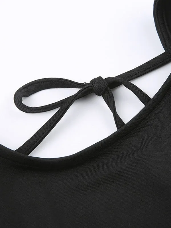 Lace Trim Graceful Y2K Cami Top