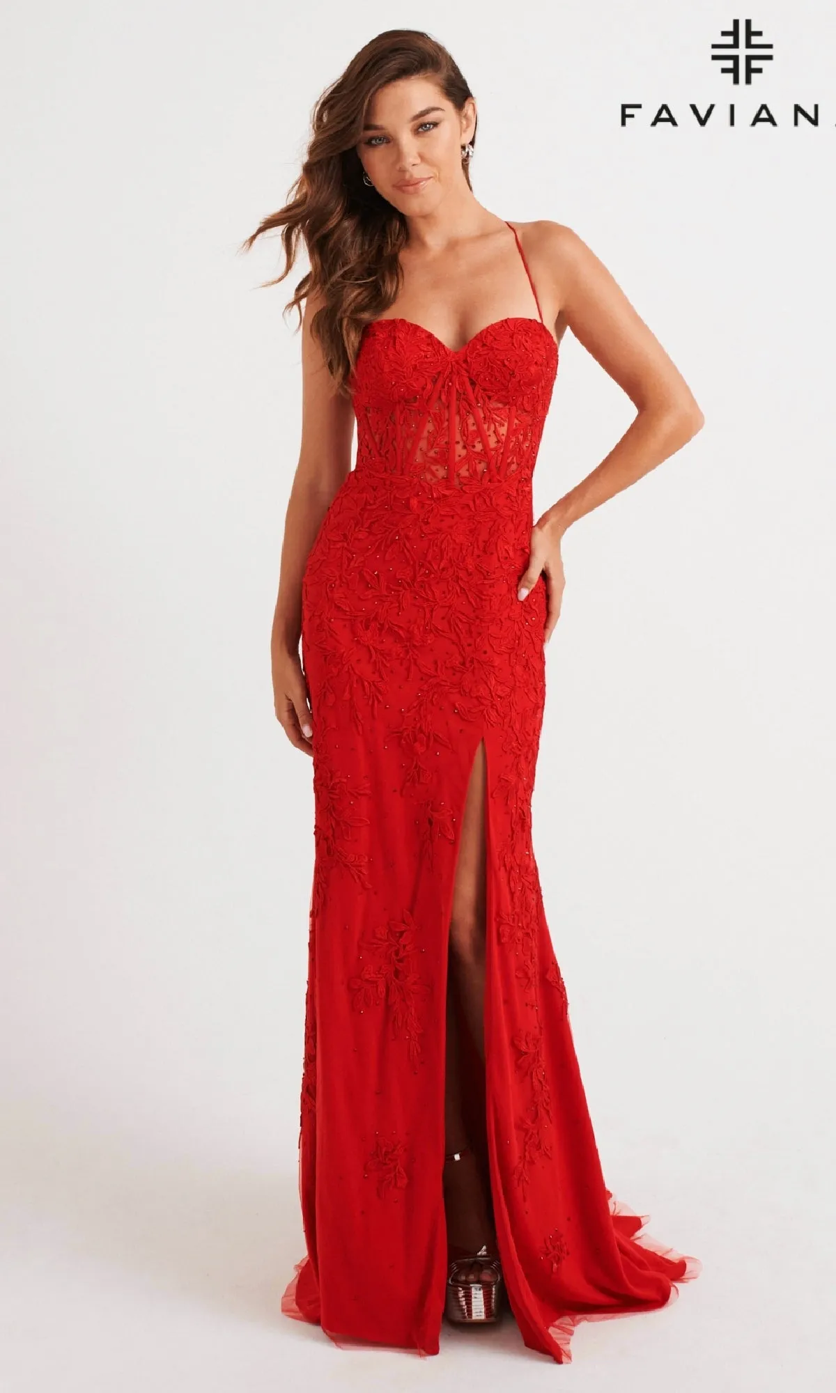 Long Formal Dress 11054 by Faviana
