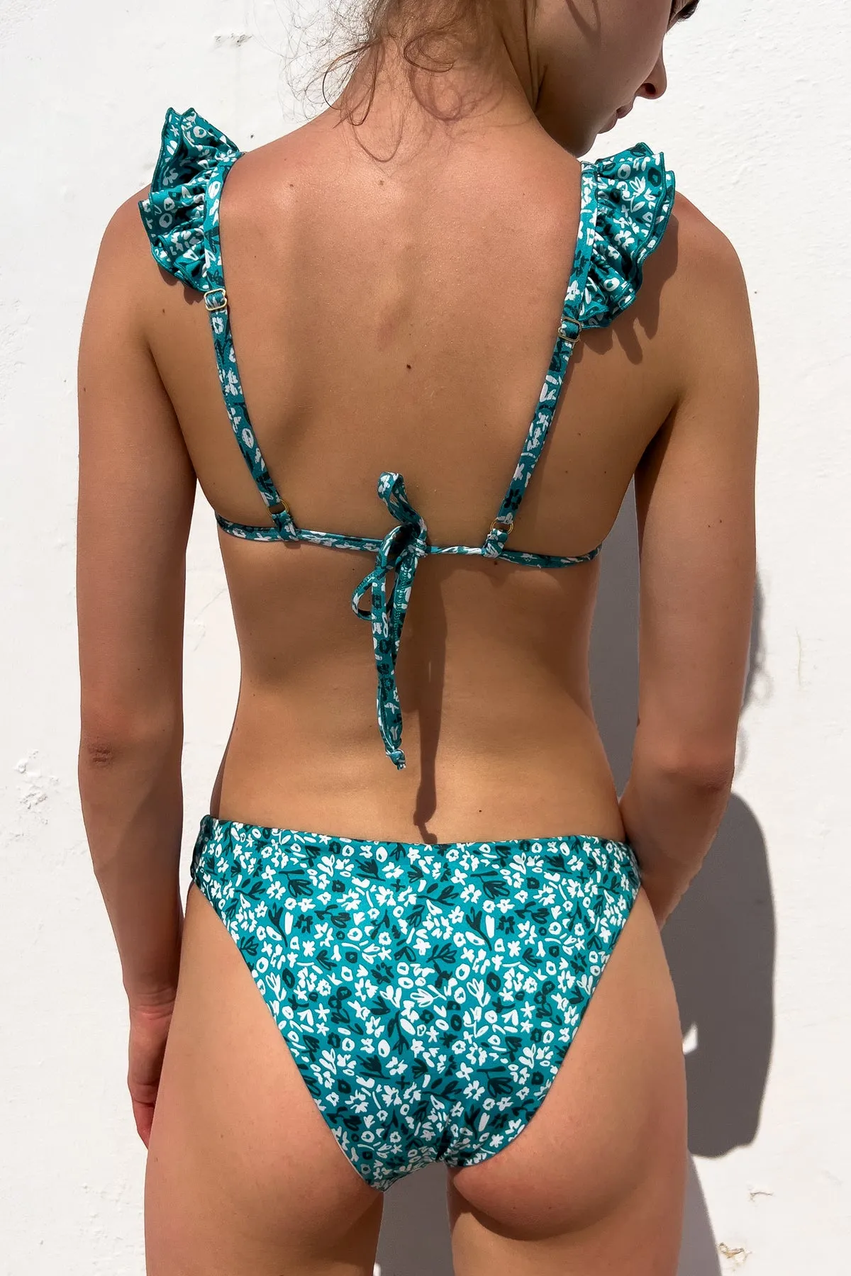"Nelly" Ruffled Bikini