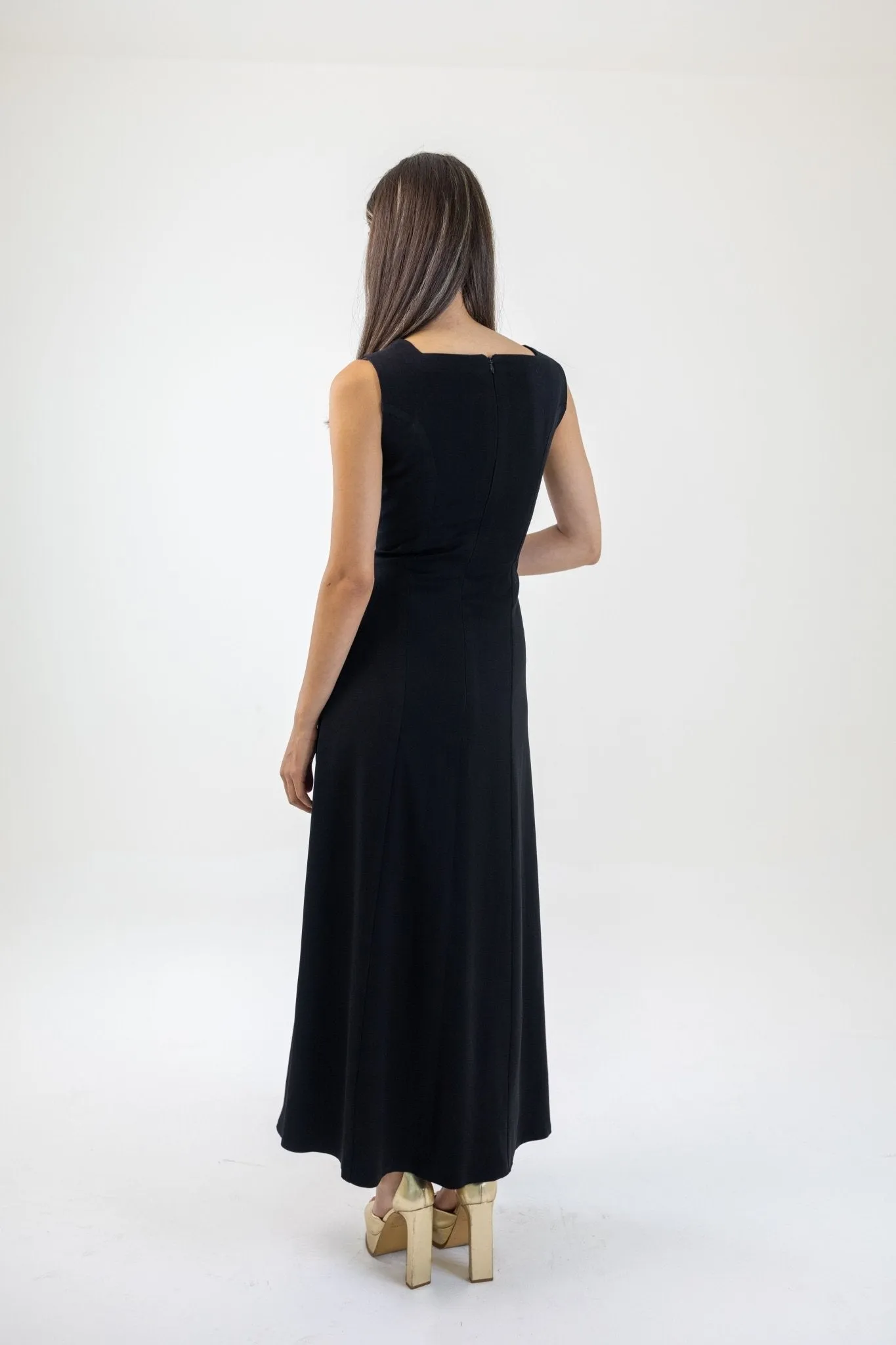 Square-neck Dress
