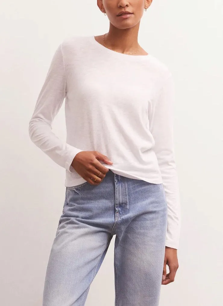 Z Supply Modern Slub Long Sleeve Tee